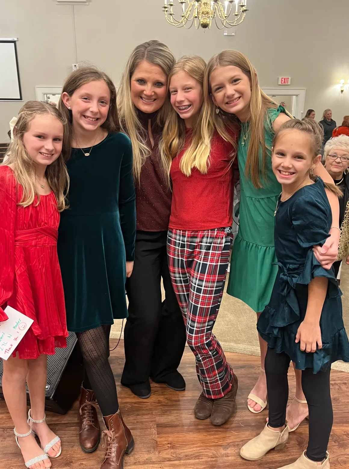 Christmas Production celebration
